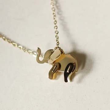 Abigail Elephant Necklace