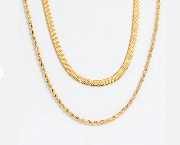Anya Double Chain Necklace