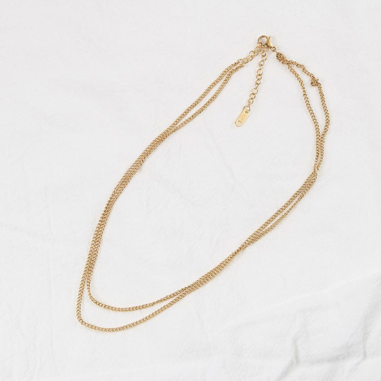 Camilla Double Chain Necklace