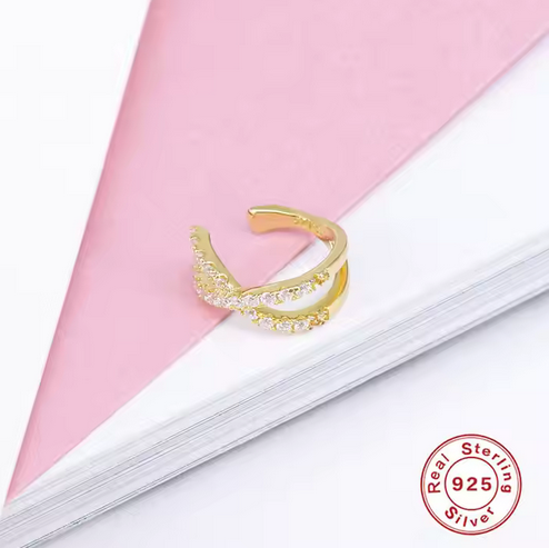 Cross Ear Cuff
