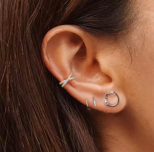 Cross Ear Cuff