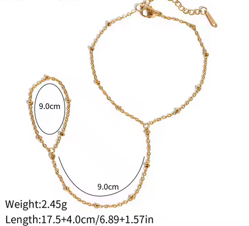 Chrissy Hand Chain Bracelet