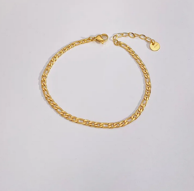 Figaro Chain Bracelet