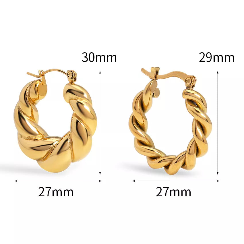 Ari Croissant Earrings