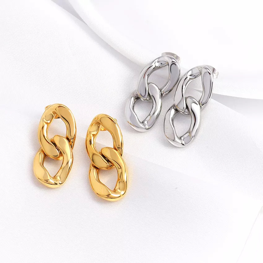 Harley Link Earrings