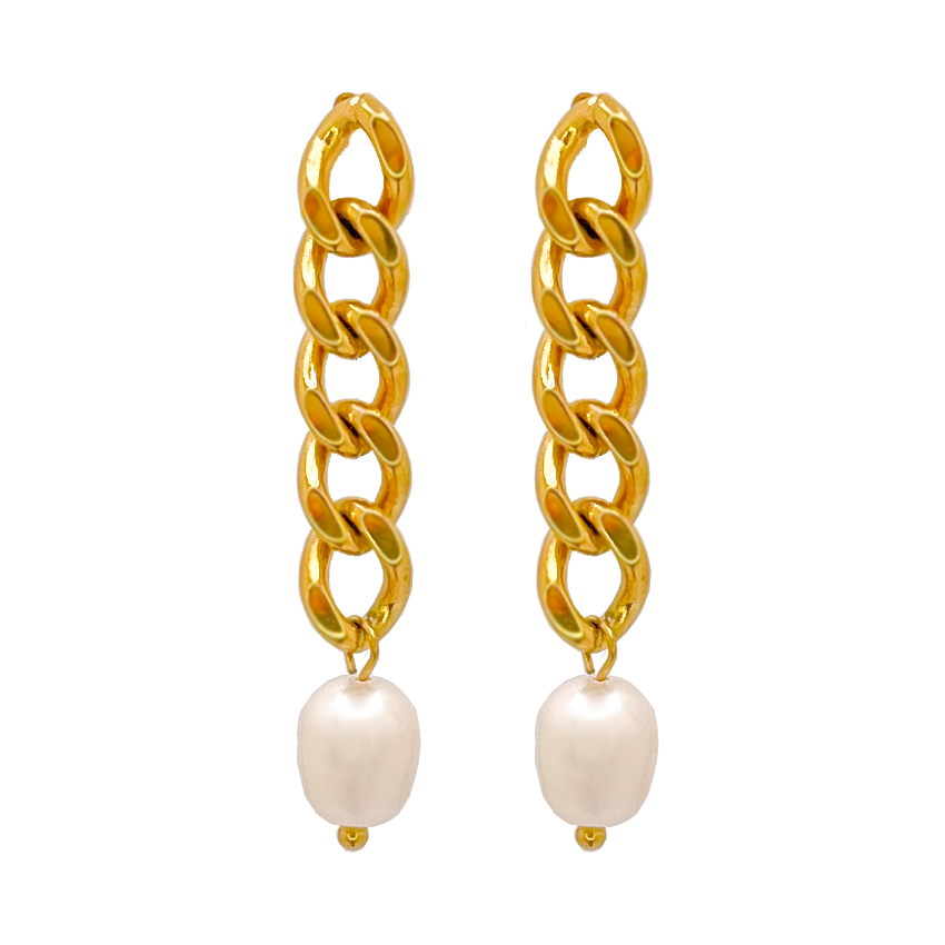 Haven Link Pearl Earrings