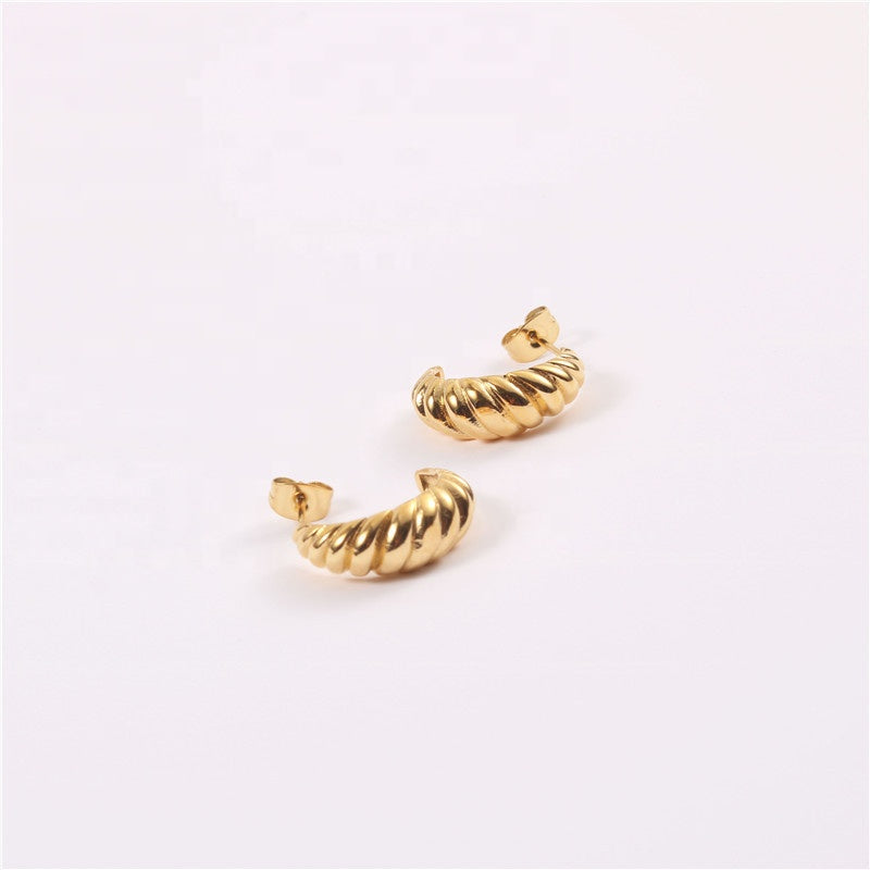 Leah Croissant Earrings