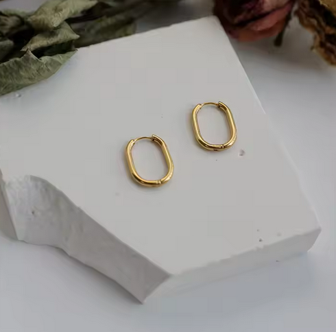 Abby Oval Earrings