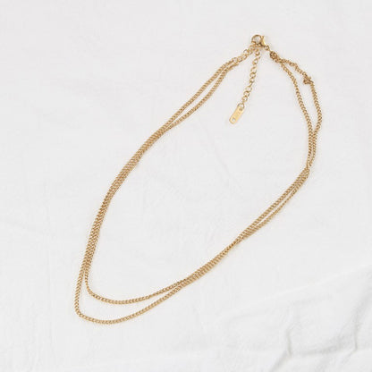 Camilla Double Chain Necklace