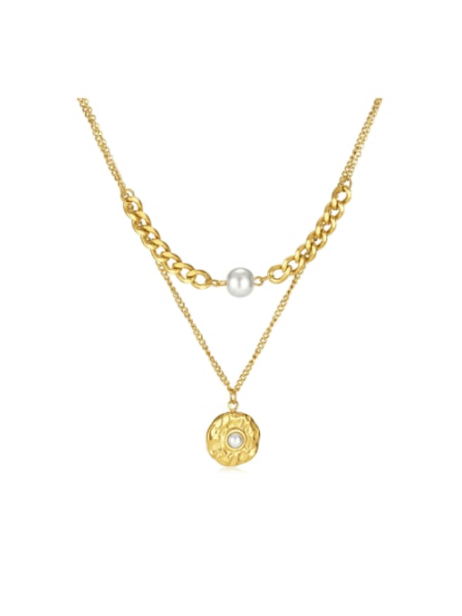 Grettel Pearl Layered Necklace