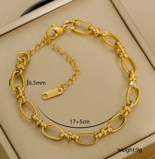 Oval Link Bracelet