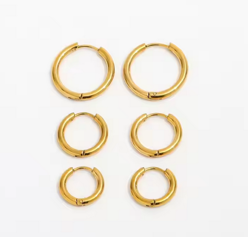 Simple Hoop Earrings