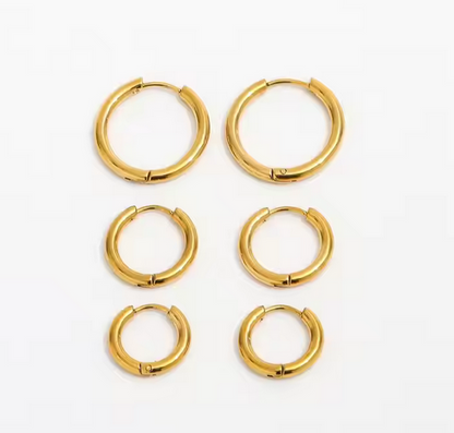 Simple Hoop Earrings