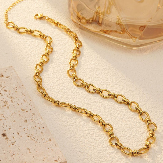 Oval Link Necklace